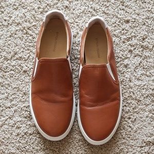 Official Program Leather Slip-Ons